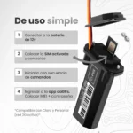 Gps Tracker Rastreador Concox Gt06e 4g Autos Motos Camiones - Imagen 5