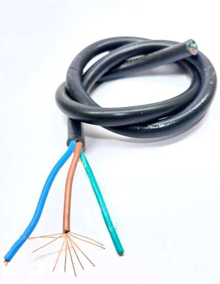 Cable TPR - Vaina 3x1mm2. 500 Volt. (Celeste-Marron-Verde)